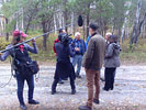 Tournage de TV5 au Rapide-Blanc le 20 octobre 2016