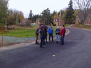 Tournage de TV5 au Rapide-Blanc le 20 octobre 2016